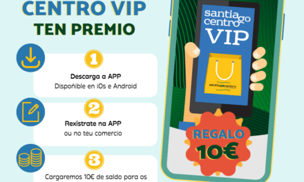 Santiago Centro regala 10€ en saldo por darse de alta en su app de fidelización durante este otoño