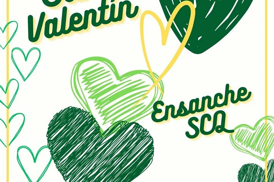 Chega San Valentín ao comercio local do Ensanche