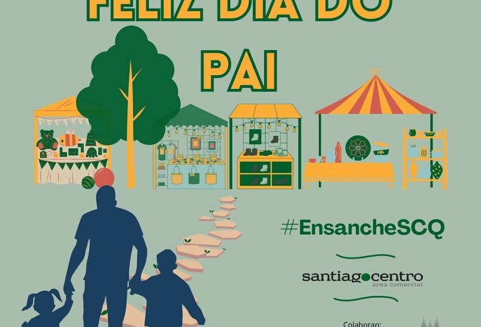 O comercio do Ensanche prepárase para celebrar o Día do Pai